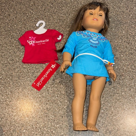 American Girl Other - American girl doll with 2 shirts